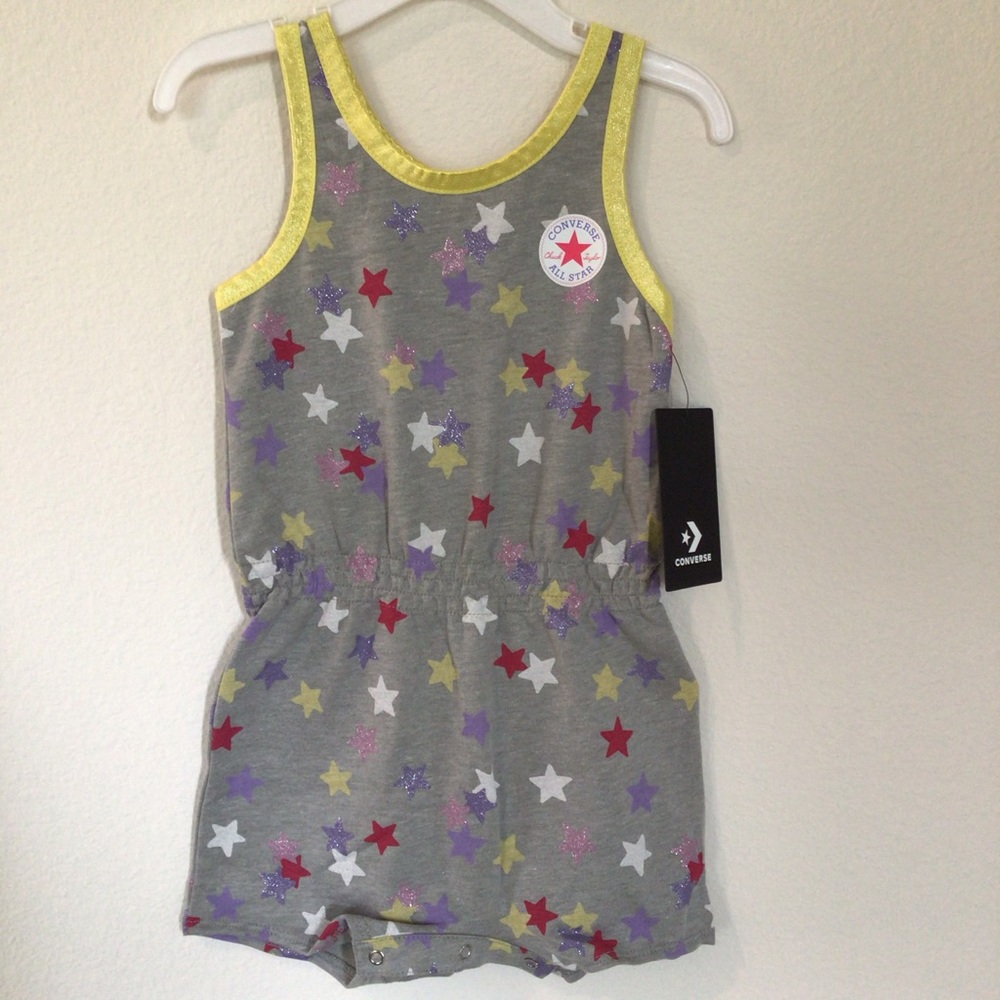 Converse Girl Romper Onesie